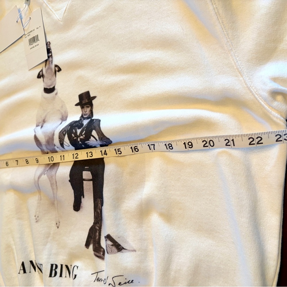 NWT Anine Bing AB x David Bowie sweatshirt - Picture 8 of 9